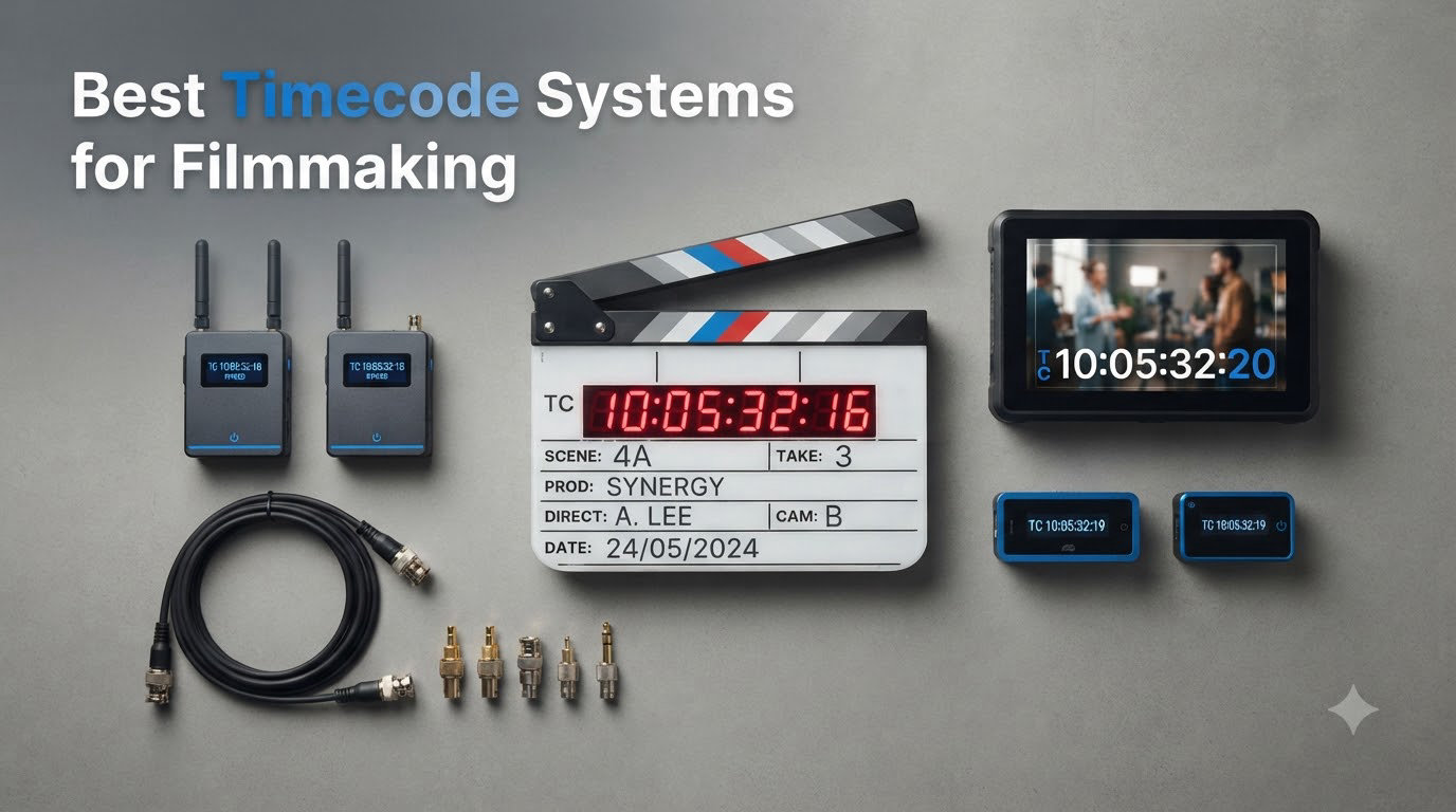 Best Timecode Systems for Filmmaking
