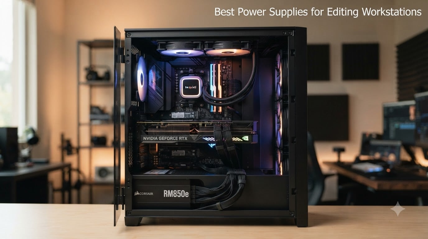 Best Power Supplies for Editing Workstations