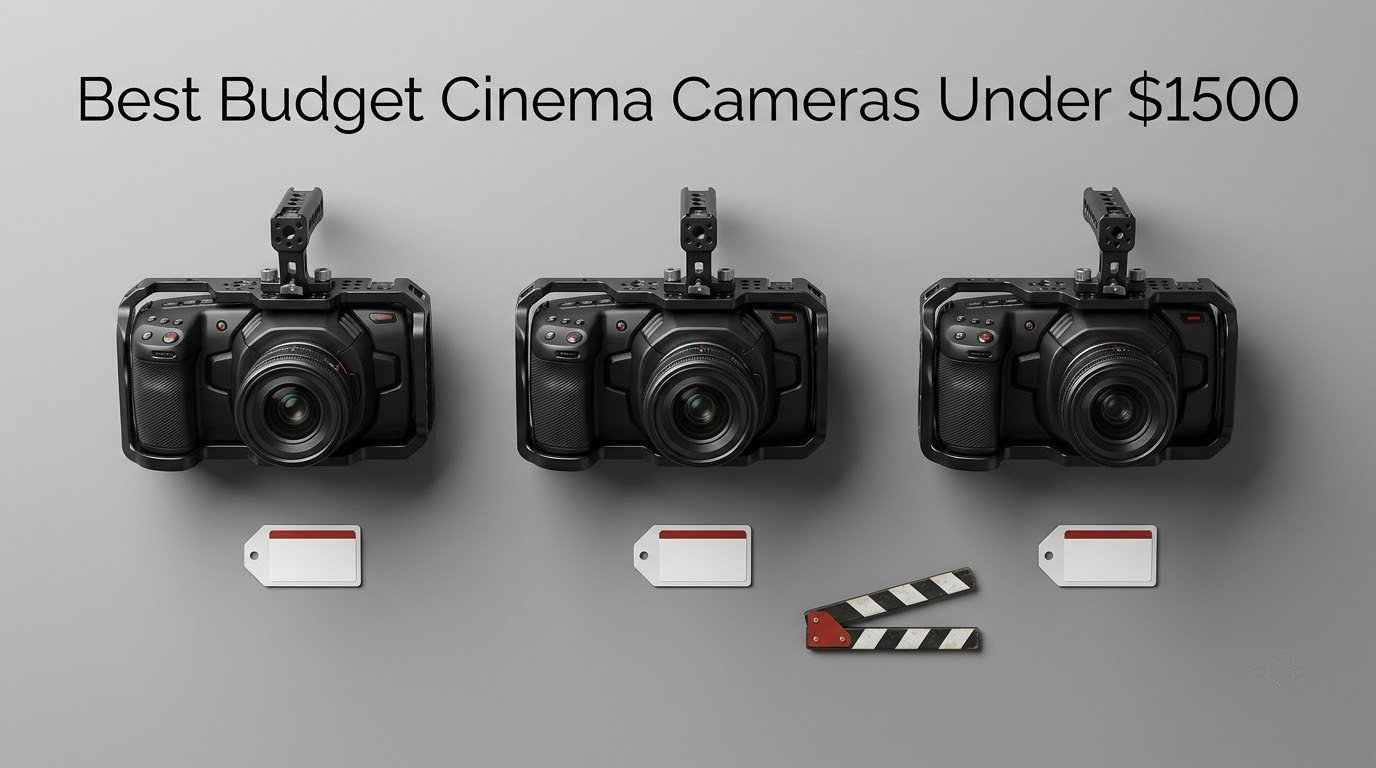 Best Budget Cinema Cameras Under $1500