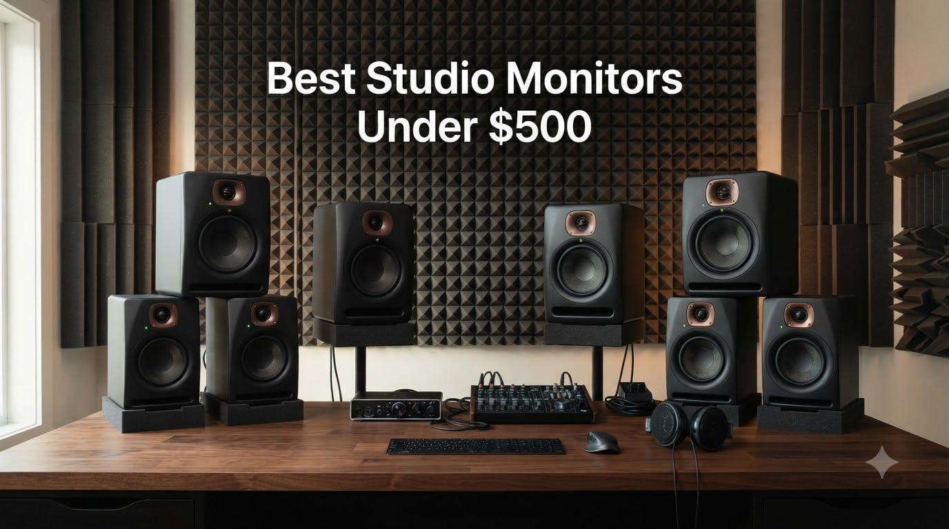 Best Studio Monitors Under $500