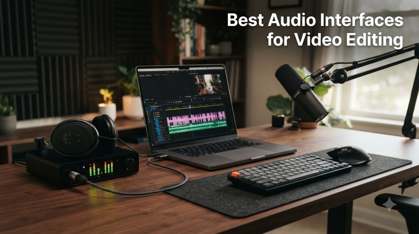 Best Audio Interfaces for Video Editing
