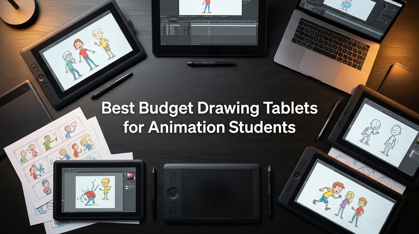 Best Budget Drawing Tablets for Animation Students