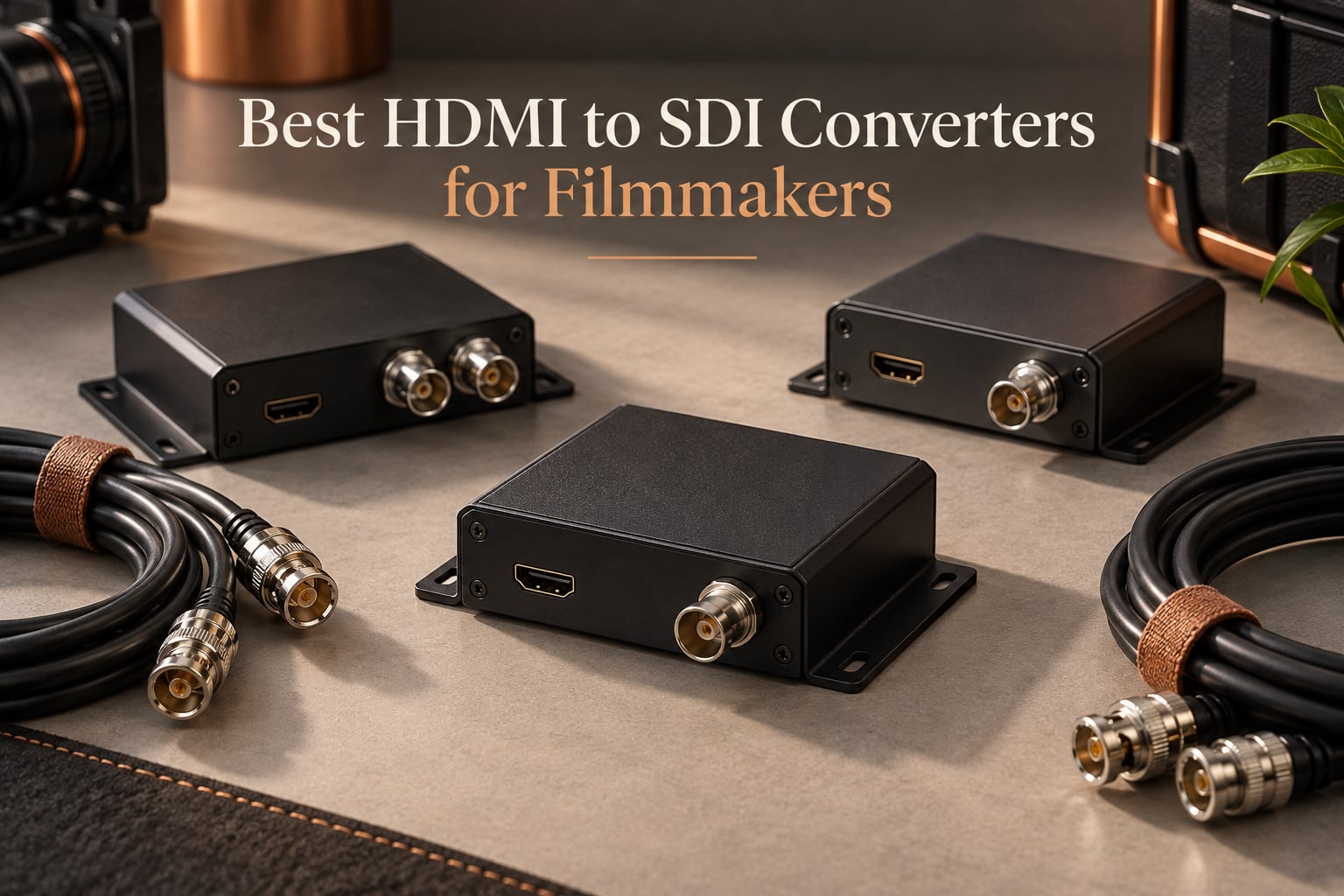 Best HDMI to SDI Converters for Filmmakers