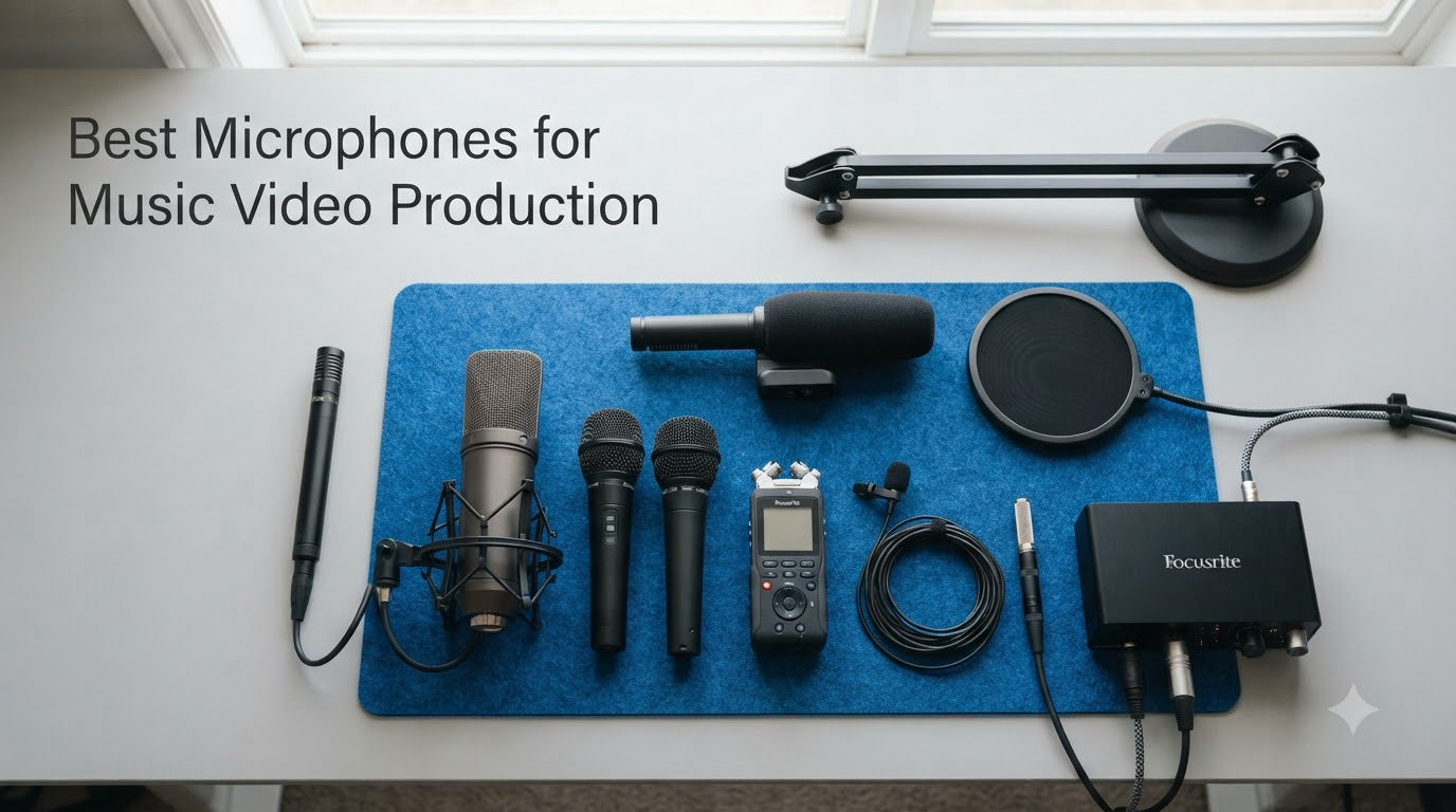 Best Microphones for Music Video Production
