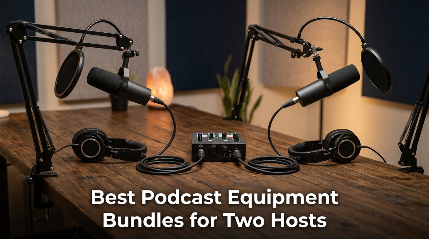 Best Podcast Equipment Bundles for Two Hosts