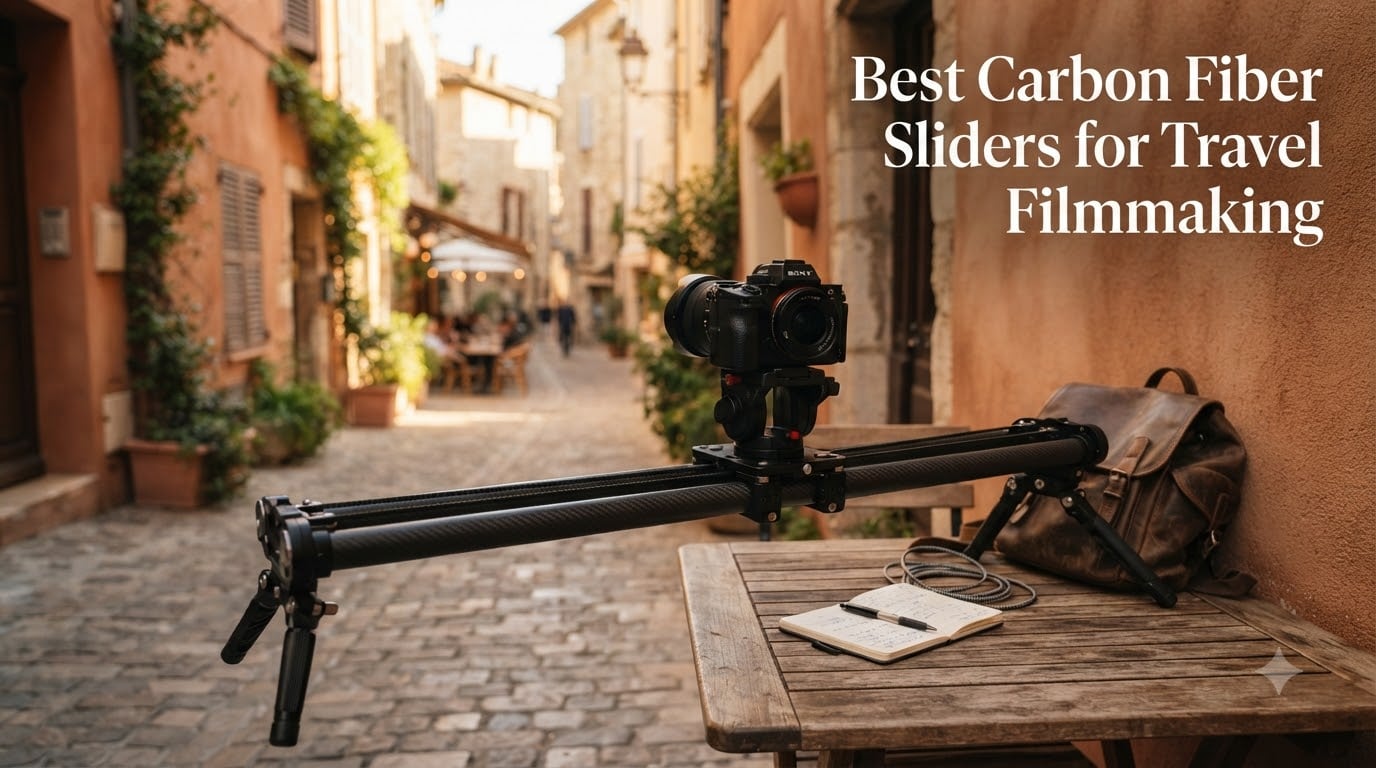 Best Carbon Fiber Sliders for Travel Filmmaking