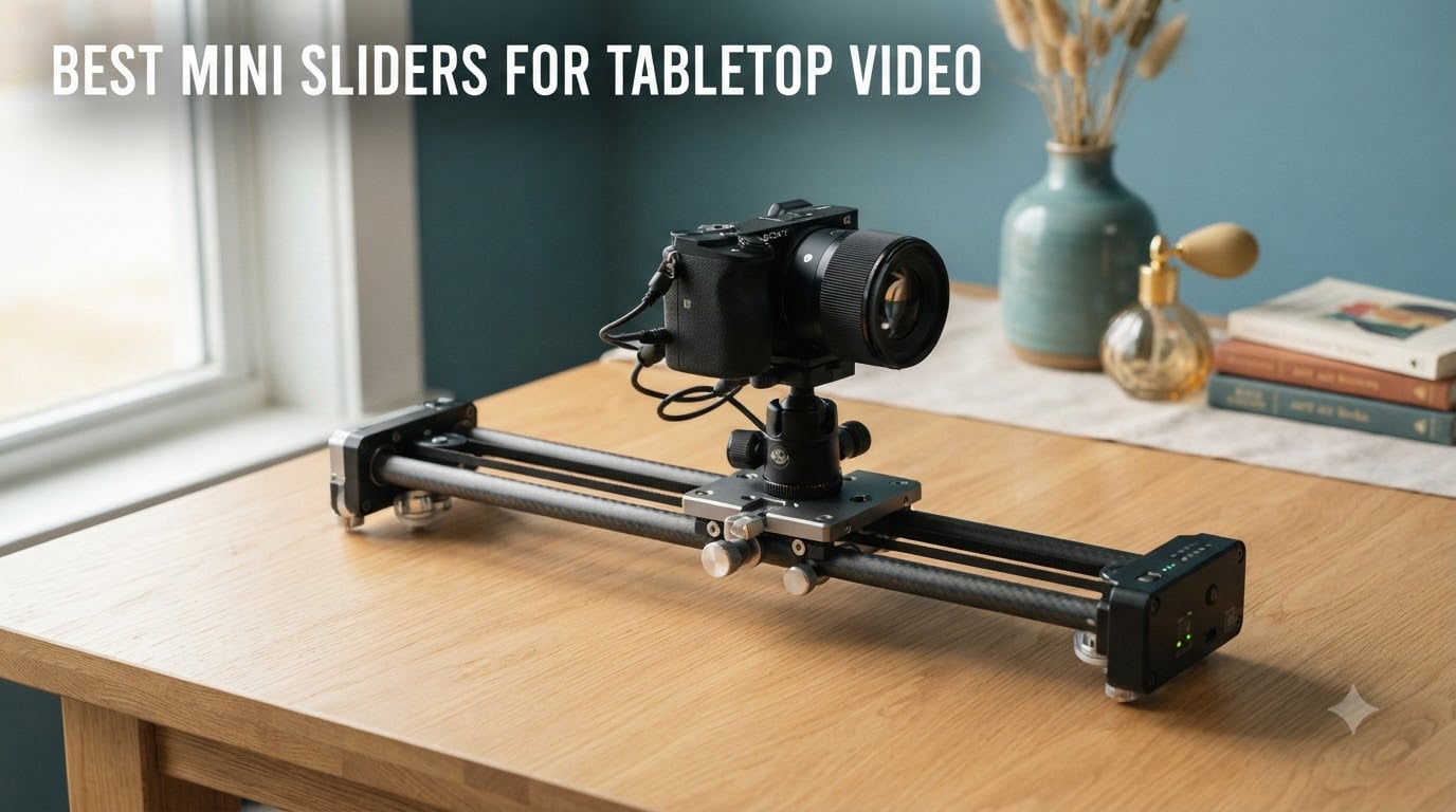 Best Mini Sliders for Tabletop Video