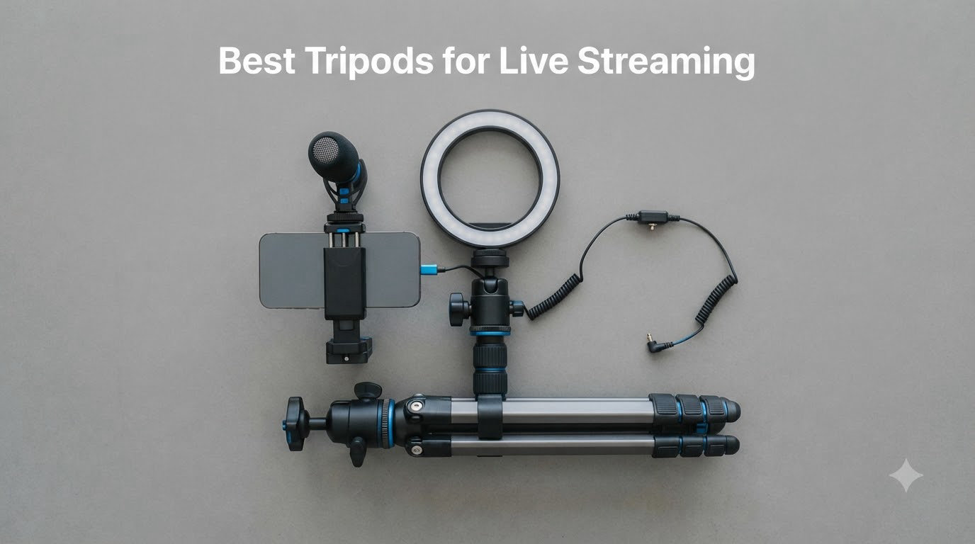 Best Tripods for Live Streaming