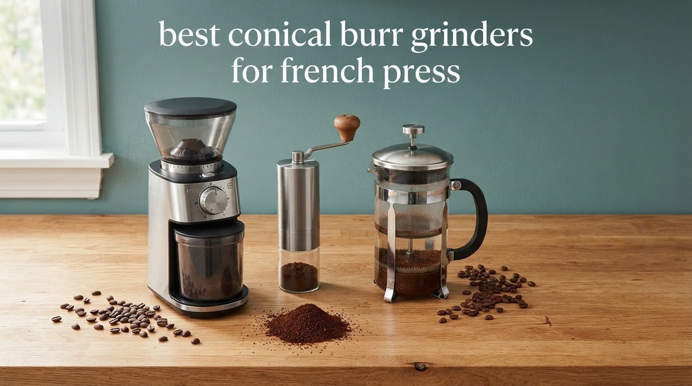 best conical burr grinders for french press