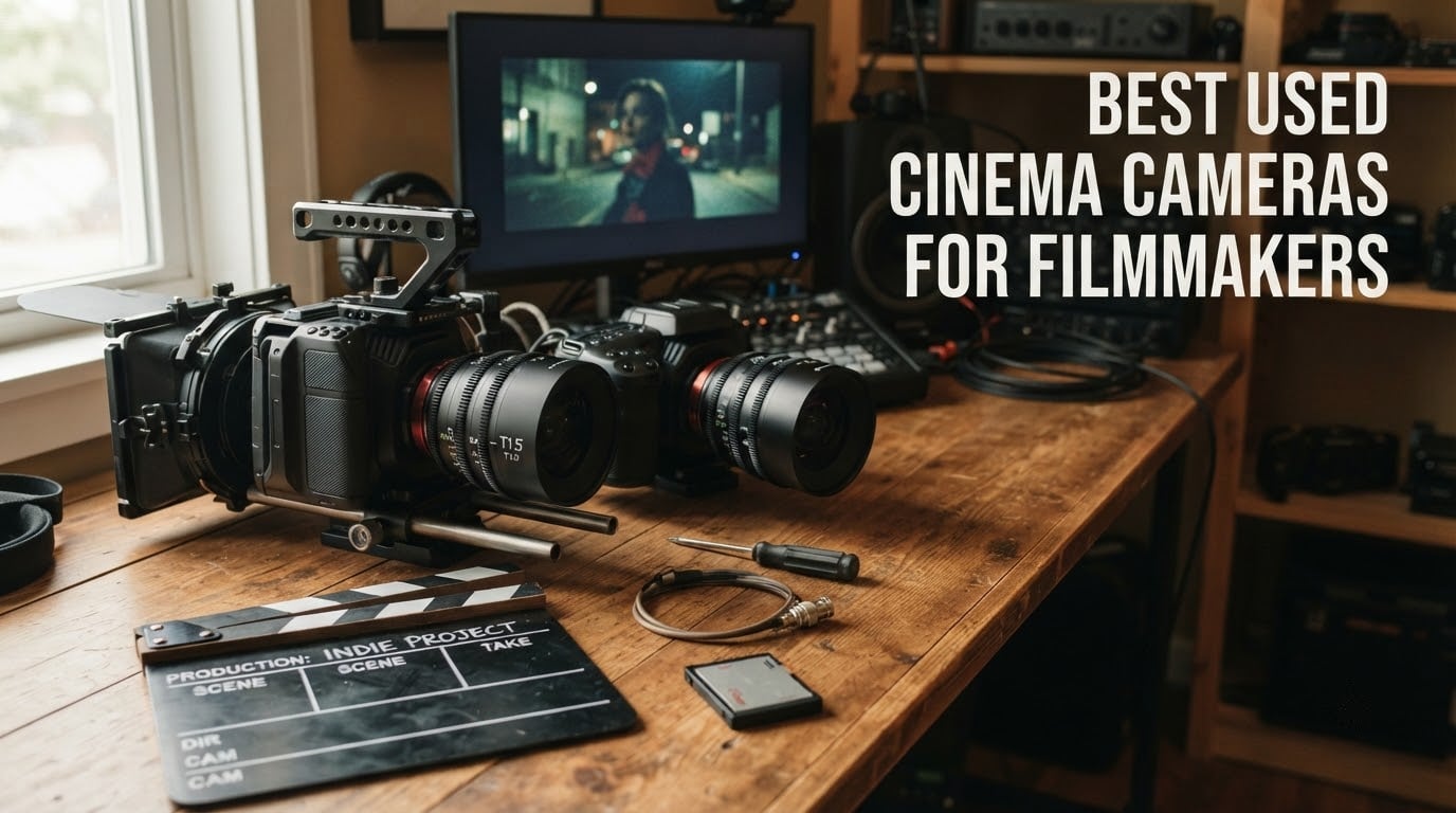 Best Used Cinema Cameras for Filmmakers