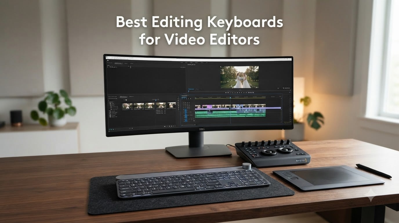 Best Editing Keyboards for Video Editors