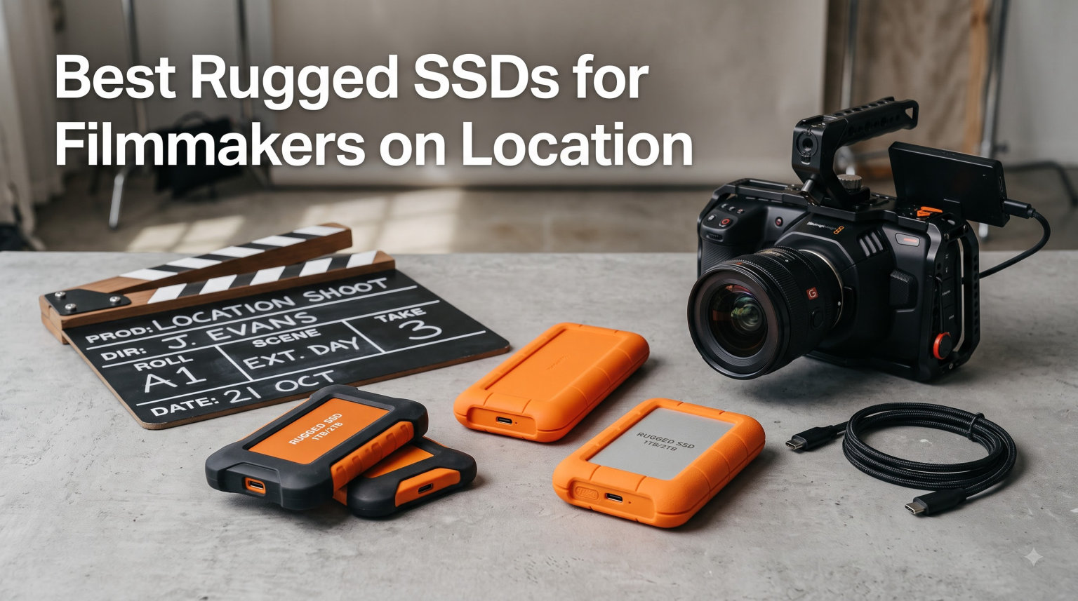 Best Rugged SSDs for Filmmakers on Location