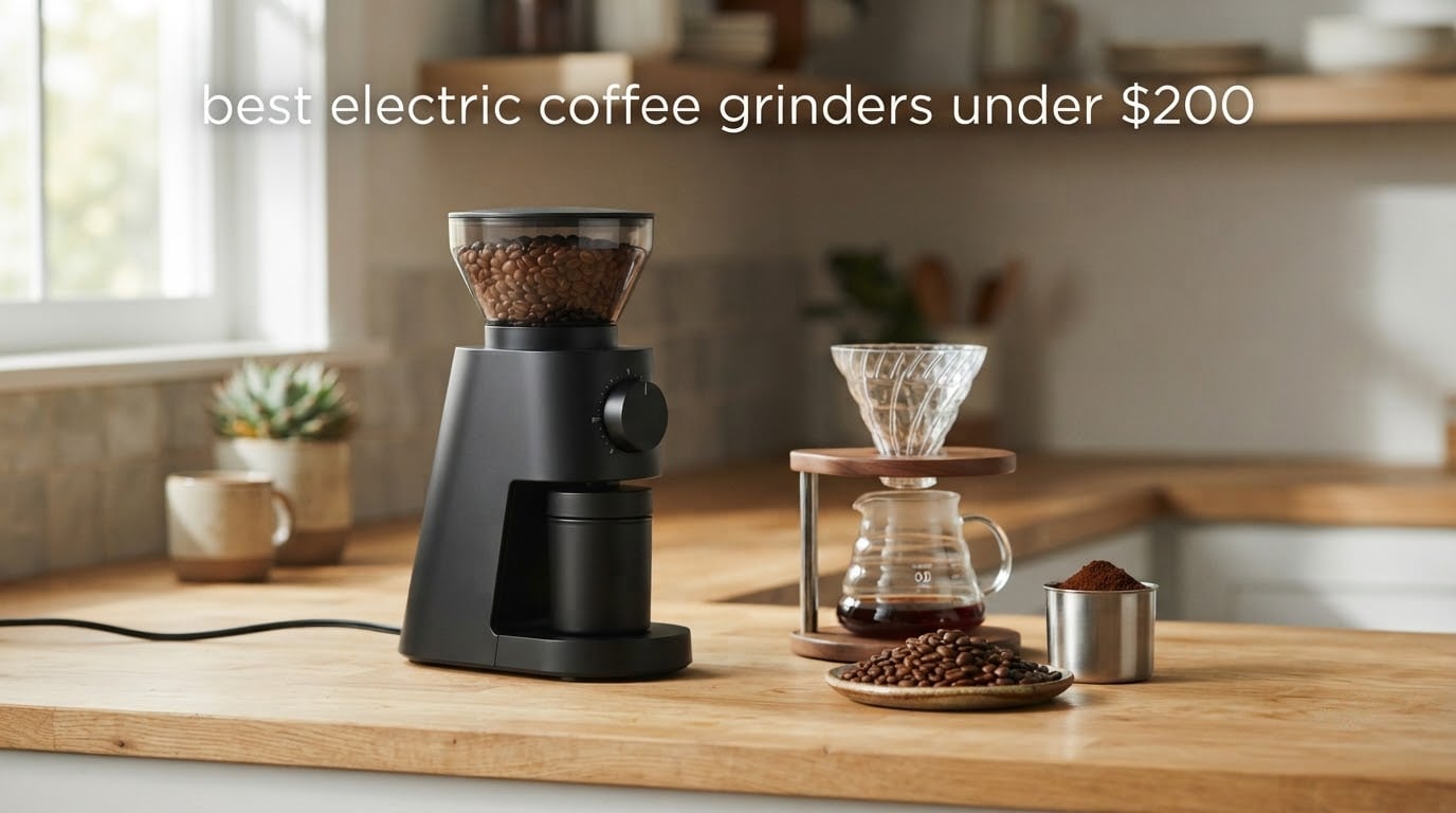 best electric coffee grinders under $200