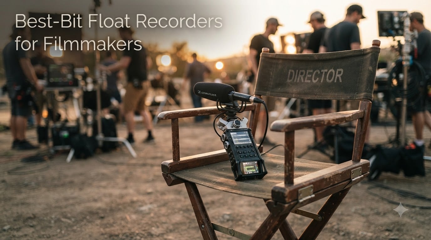 Best 32-Bit Float Recorders for Filmmakers