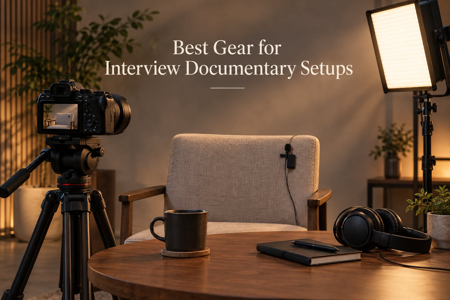 Best Gear for Interview Documentary Setups