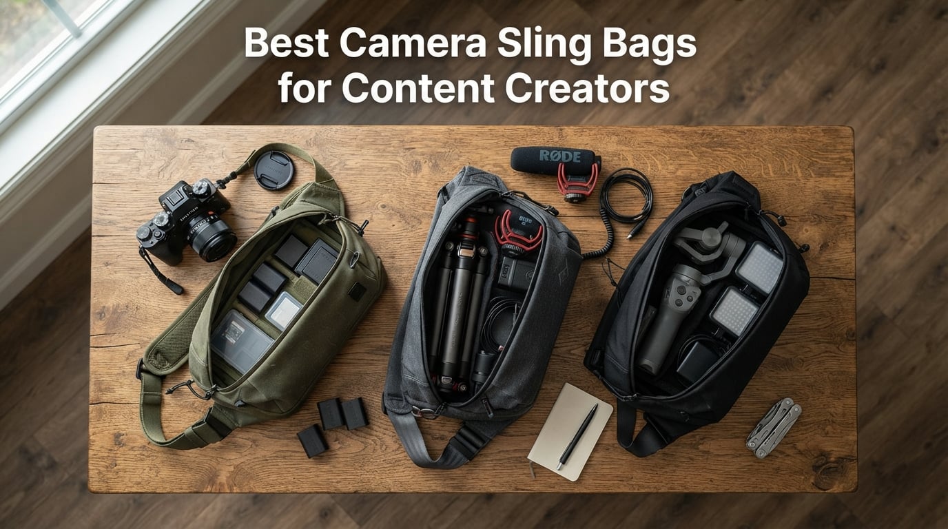 Best Camera Sling Bags for Content Creators