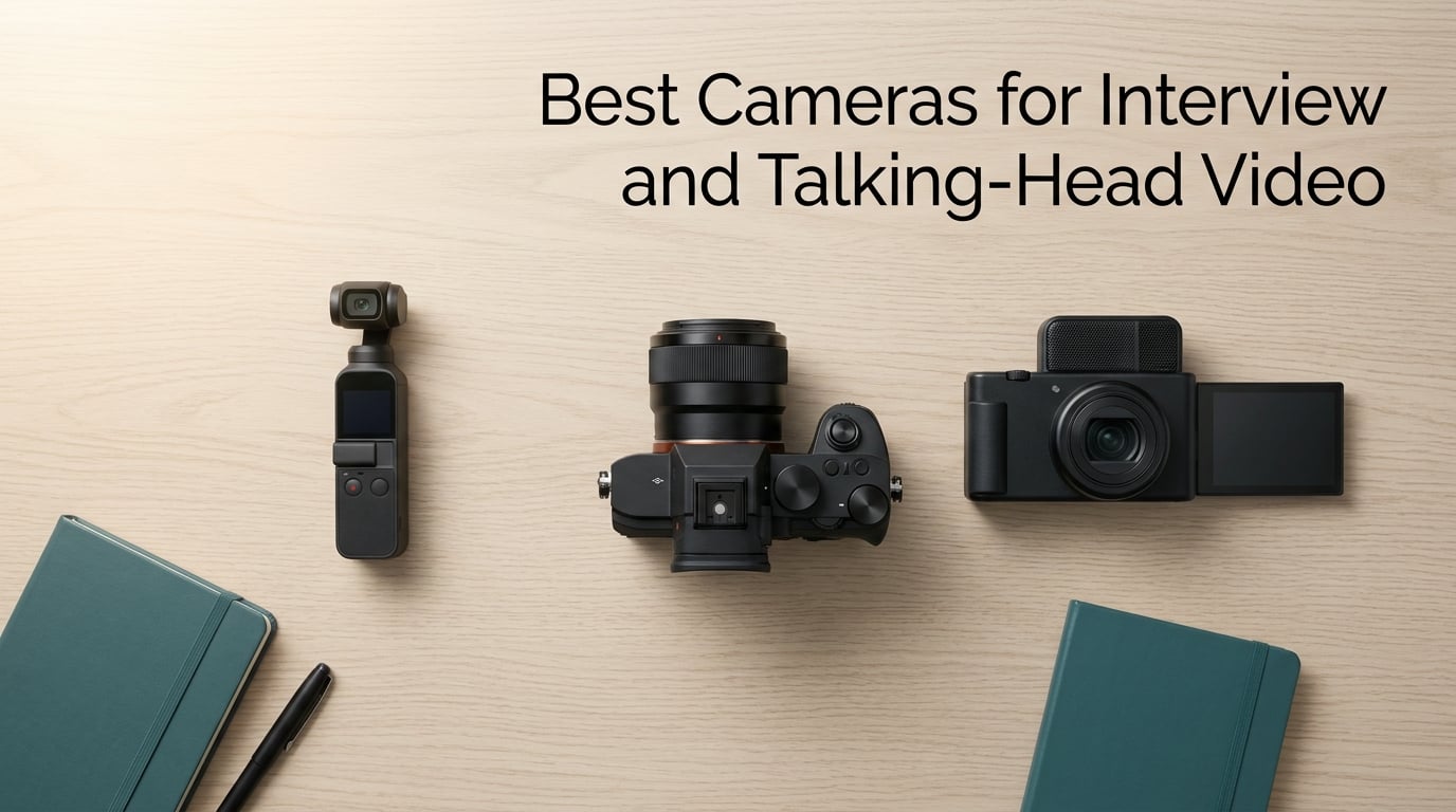 Best Cameras for Interview and Talking-Head Video