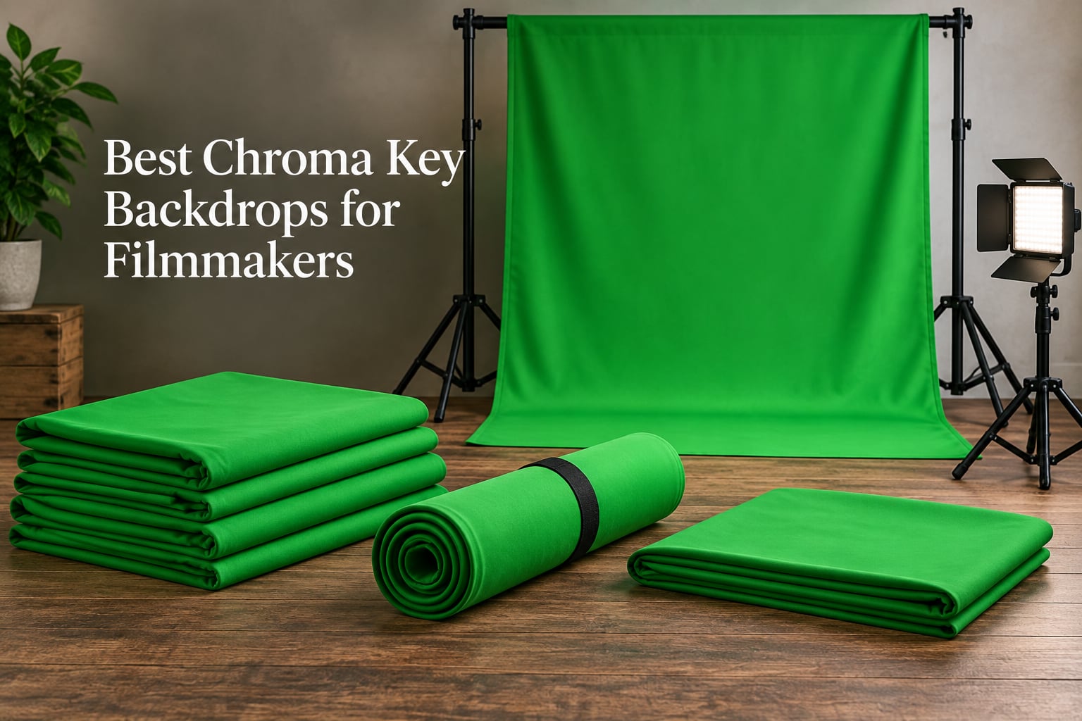 Best Chroma Key Backdrops for Filmmakers