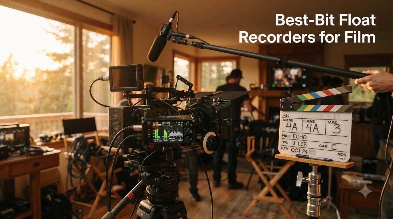 Best 32-Bit Float Recorders for Film