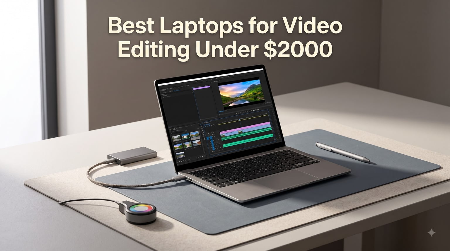Best Laptops for Video Editing Under $2000