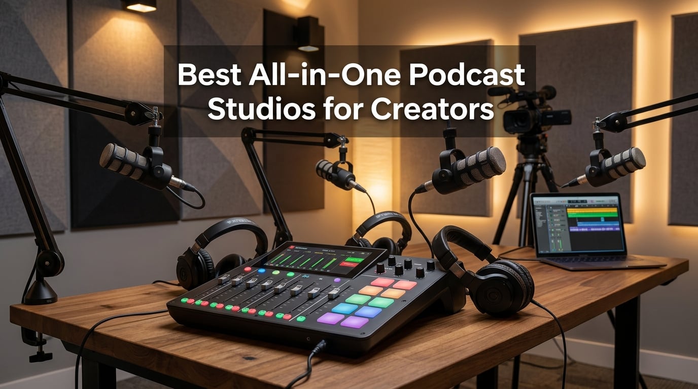 Best All-in-One Podcast Studios for Creators