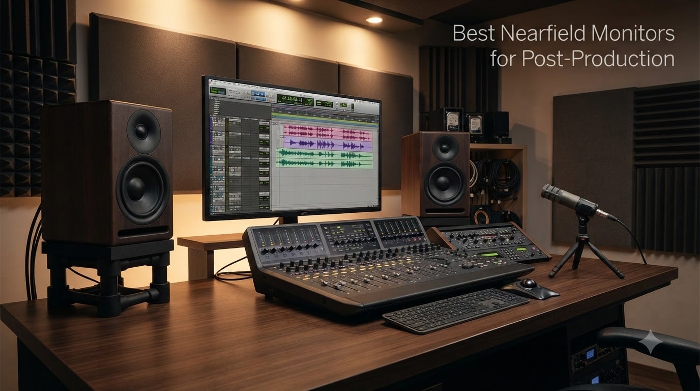 Best Nearfield Monitors for Post-Production