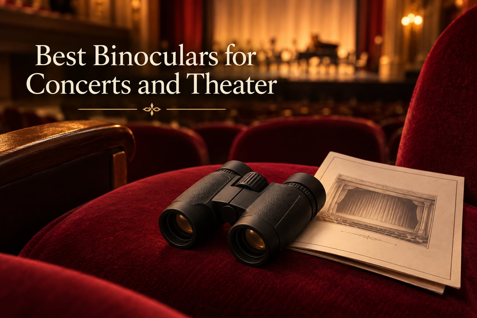 Best Binoculars for Concerts and Theater