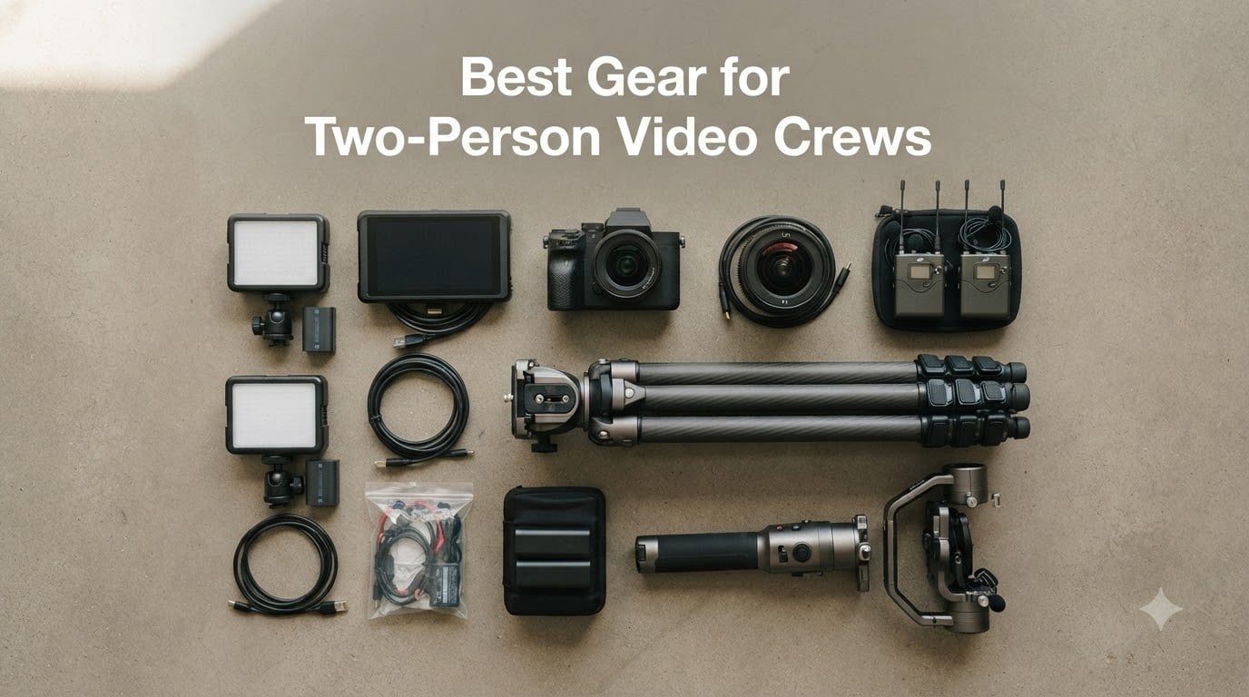 Best Gear for Two-Person Video Crews