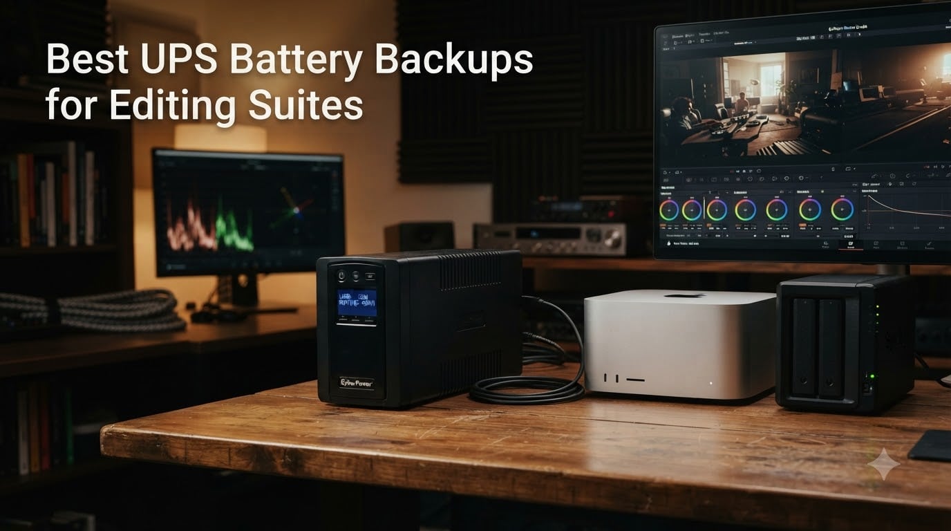 Best UPS Battery Backups for Editing Suites