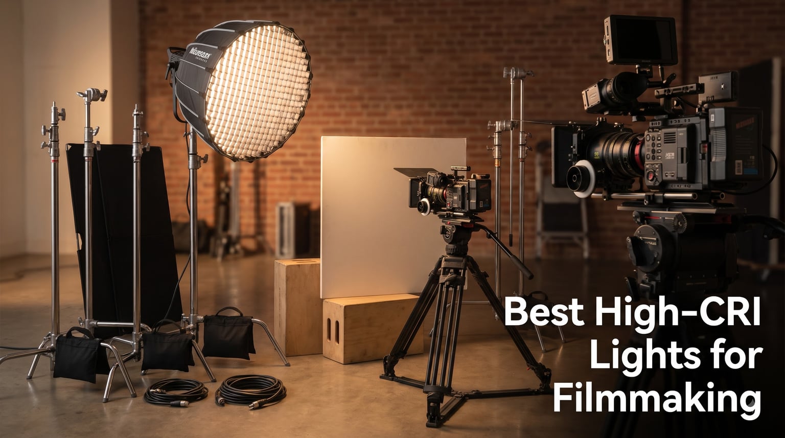 Best High-CRI Lights for Filmmaking