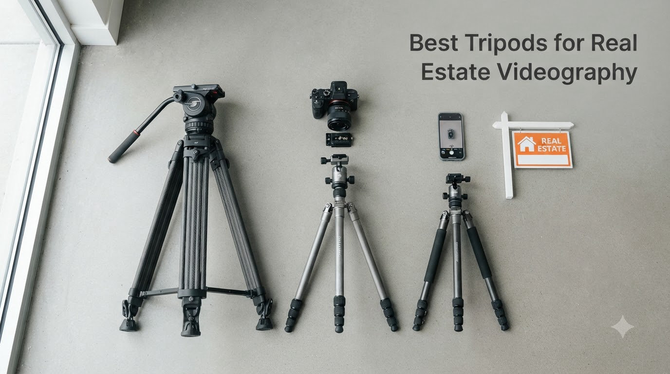 Best Tripods for Real Estate Videography