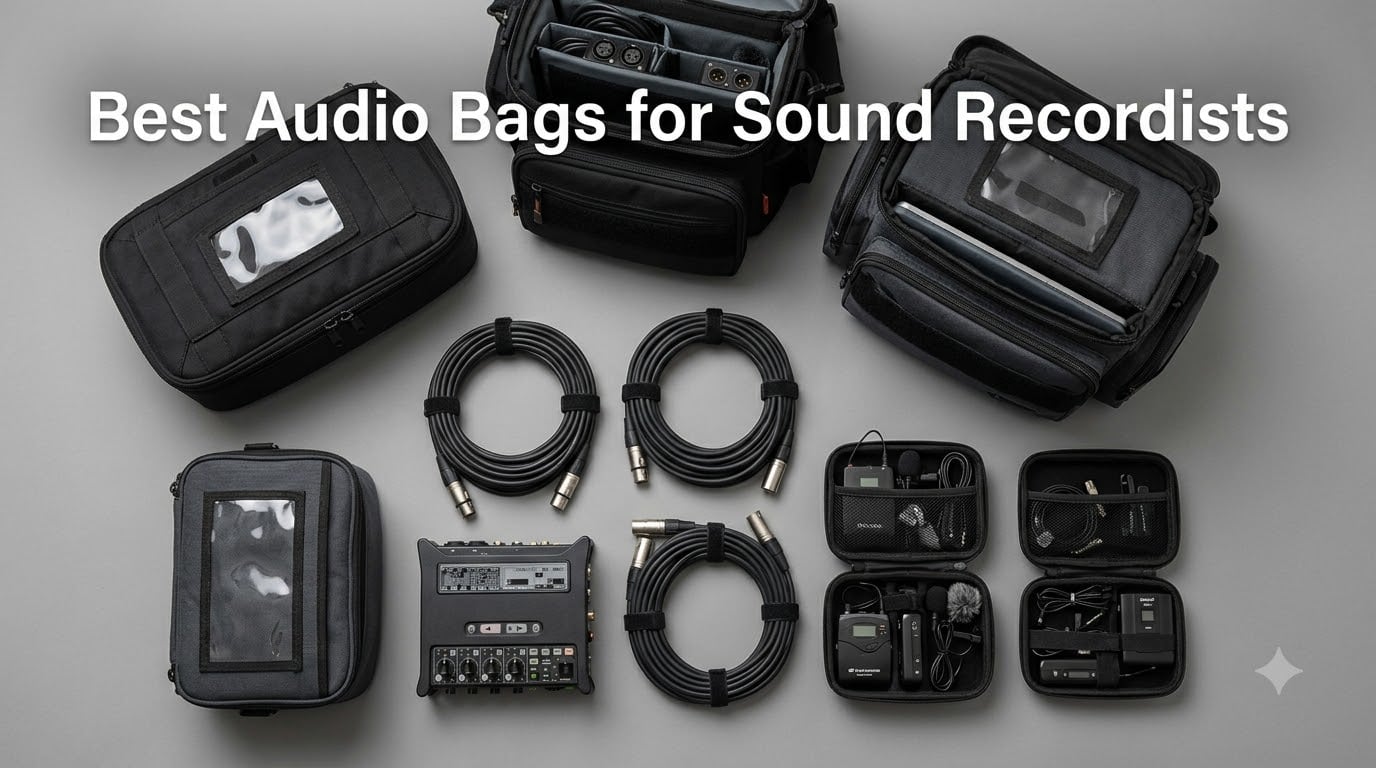 Best Audio Bags for Sound Recordists