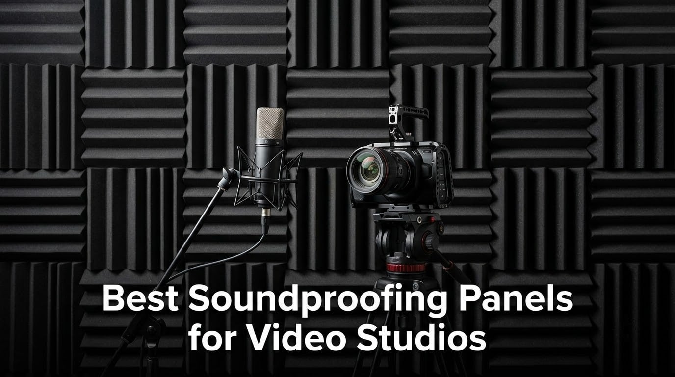 Best Soundproofing Panels for Video Studios