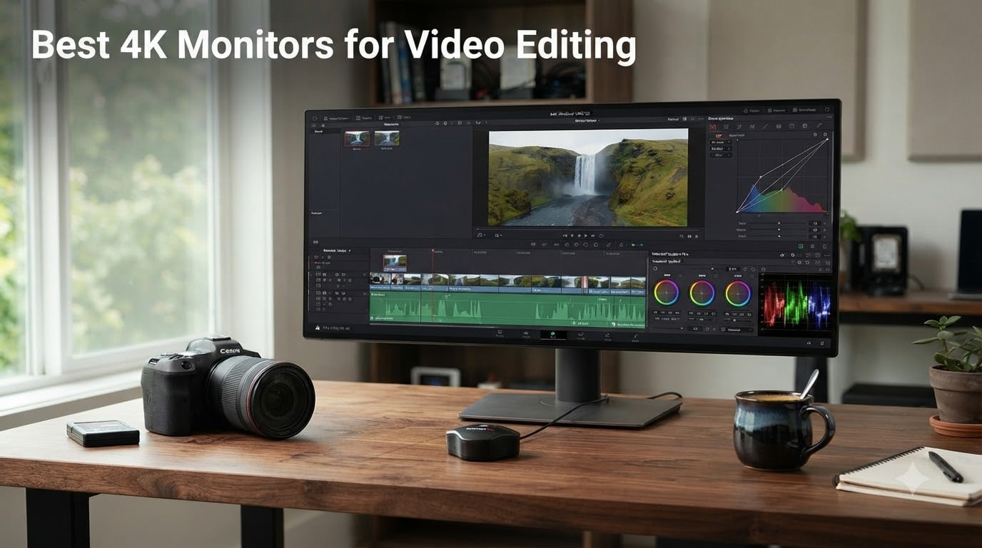 Best 4K Monitors for Video Editing