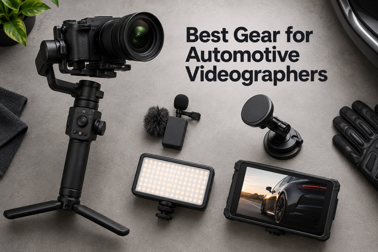 Best Gear for Automotive Videographers