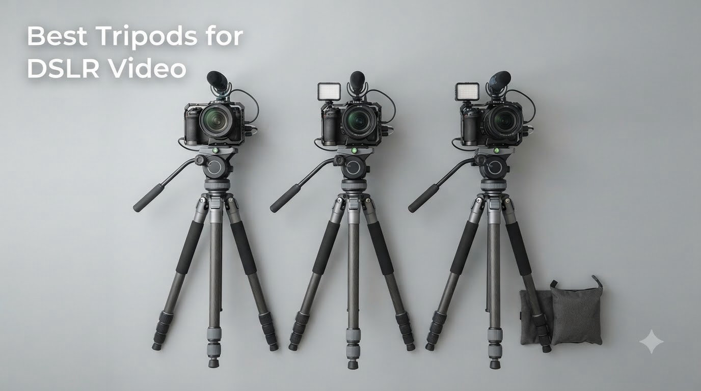 Best Tripods for DSLR Video