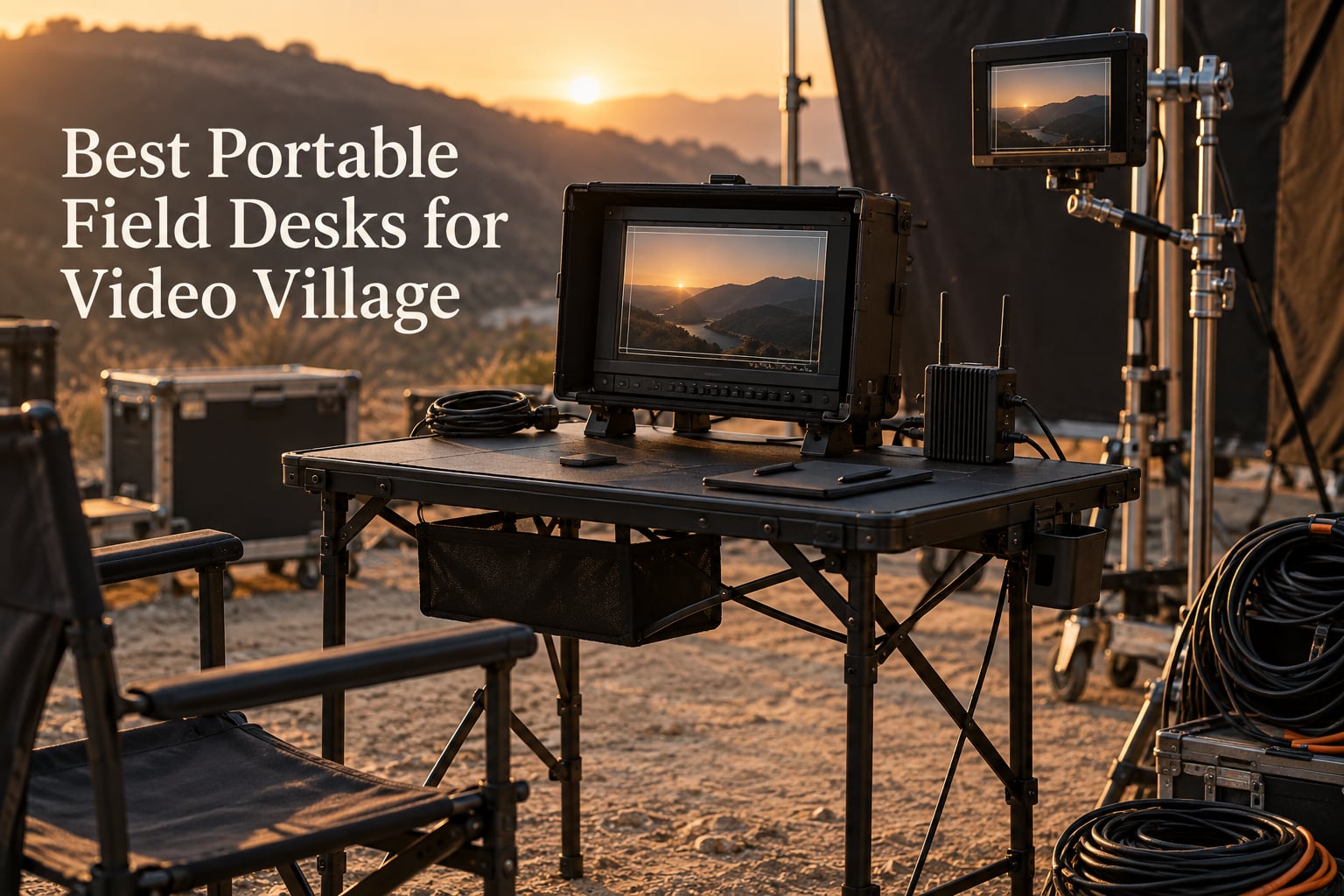 Best Portable Field Desks for Video Village