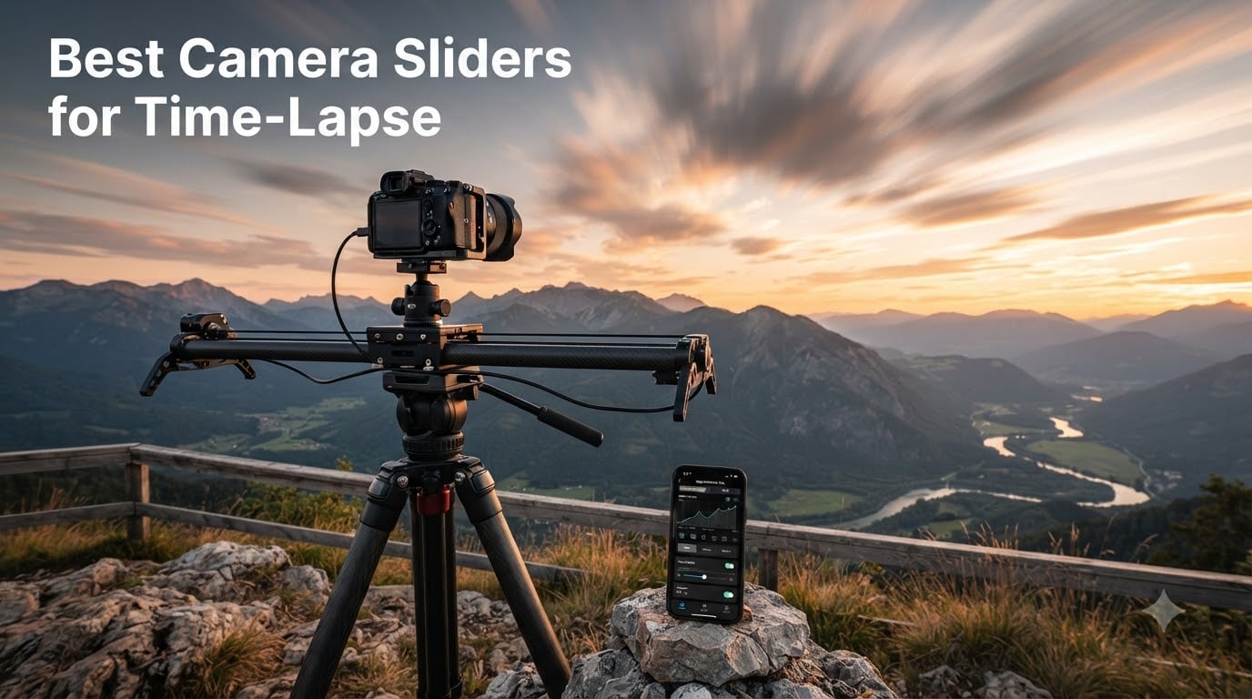 Best Camera Sliders for Time-Lapse