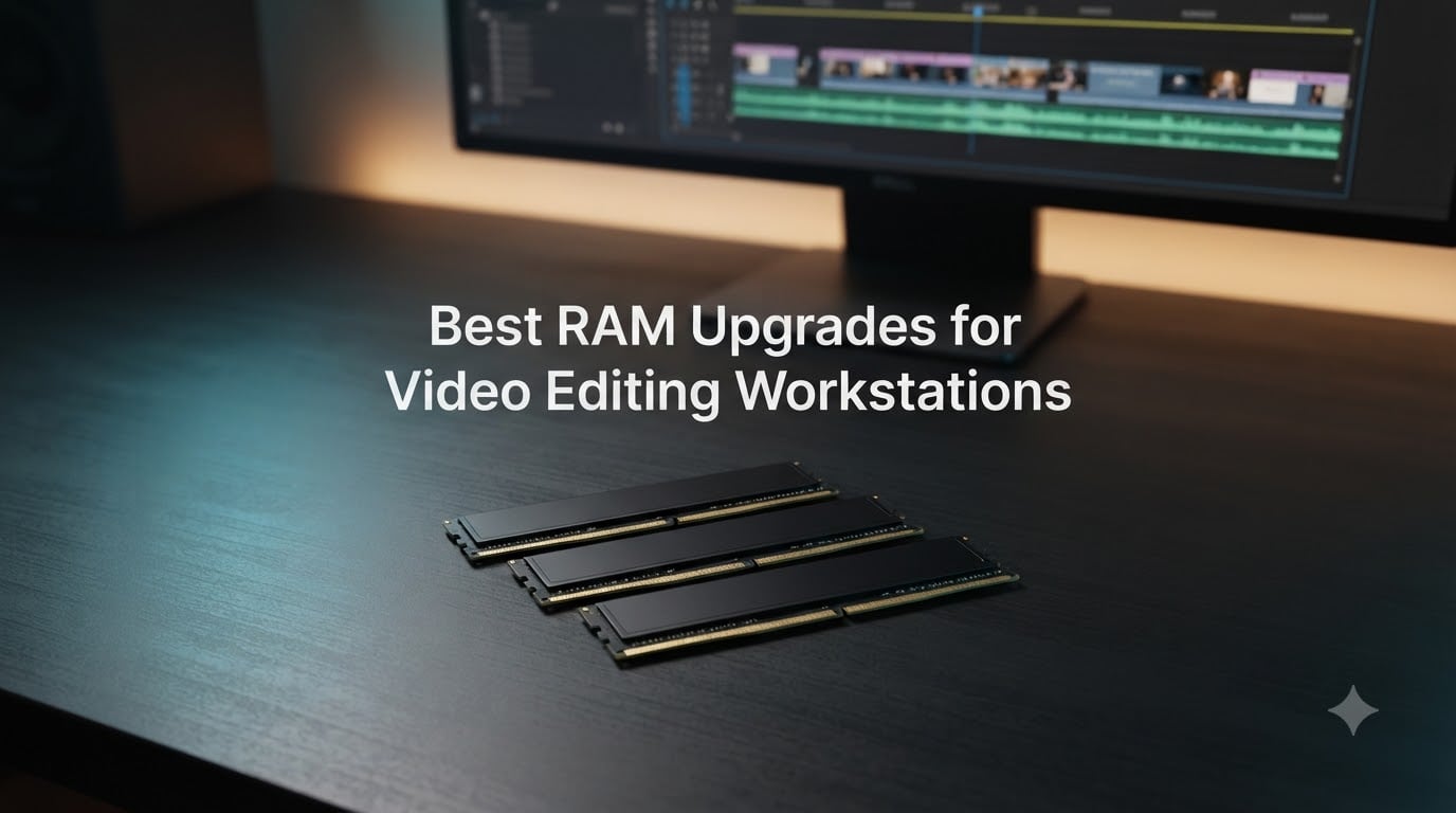 Best RAM Upgrades for Video Editing Workstations