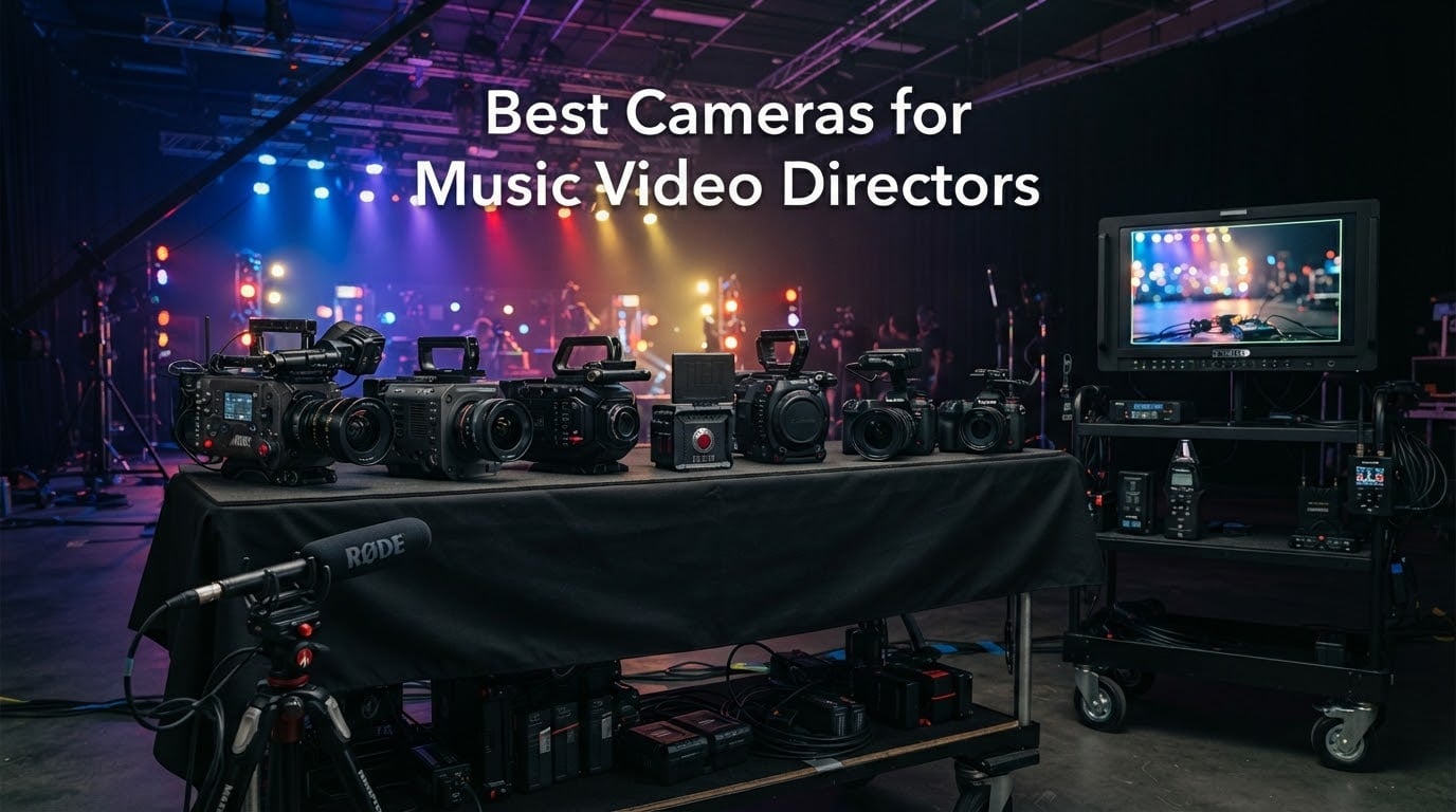 Best Cameras for Music Video Directors