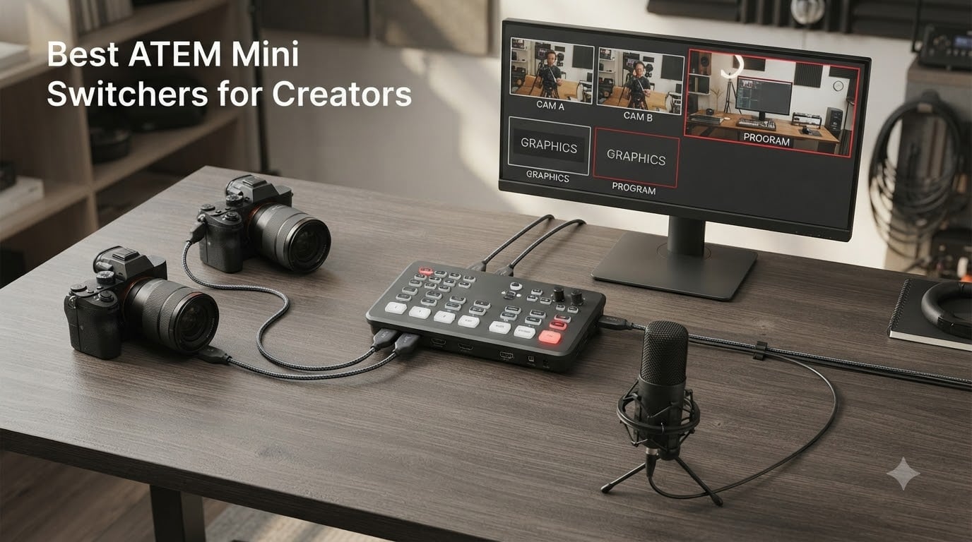 Best ATEM Mini Switchers for Creators