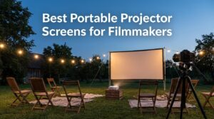 Best Portable Projector Screens for Filmmakers