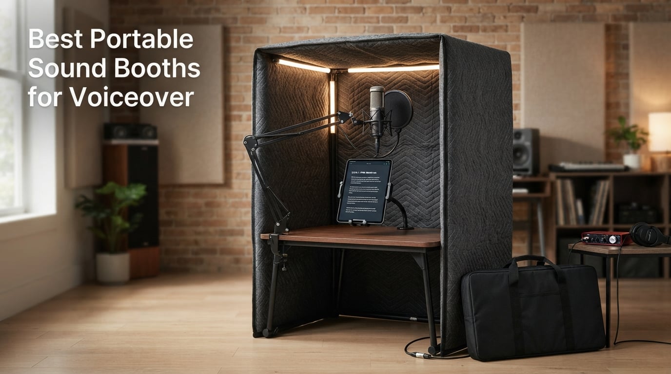Best Portable Sound Booths for Voiceover