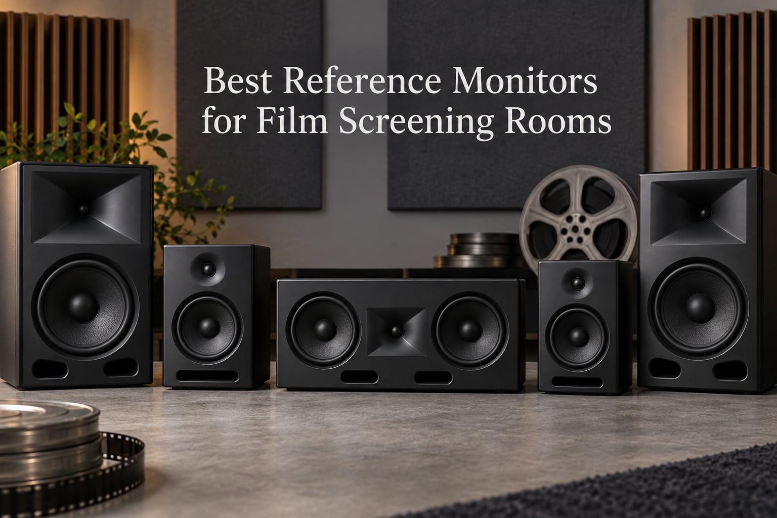 Best Reference Monitors for Film Screening Rooms