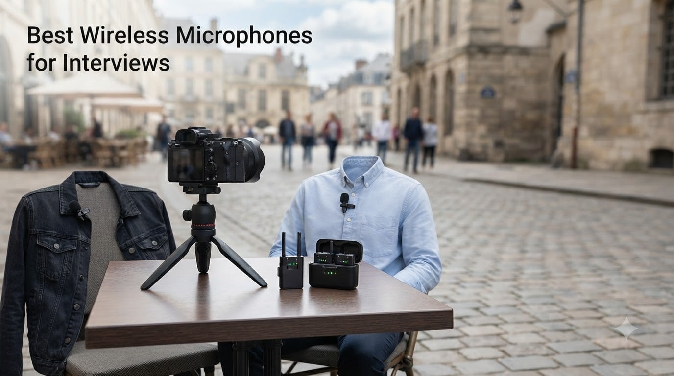 Best Wireless Microphones for Interviews