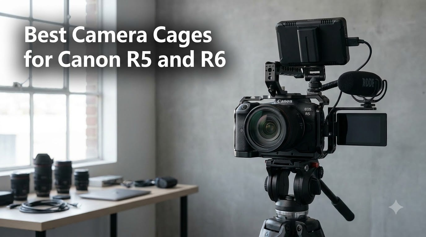 Best Camera Cages for Canon R5 and R6