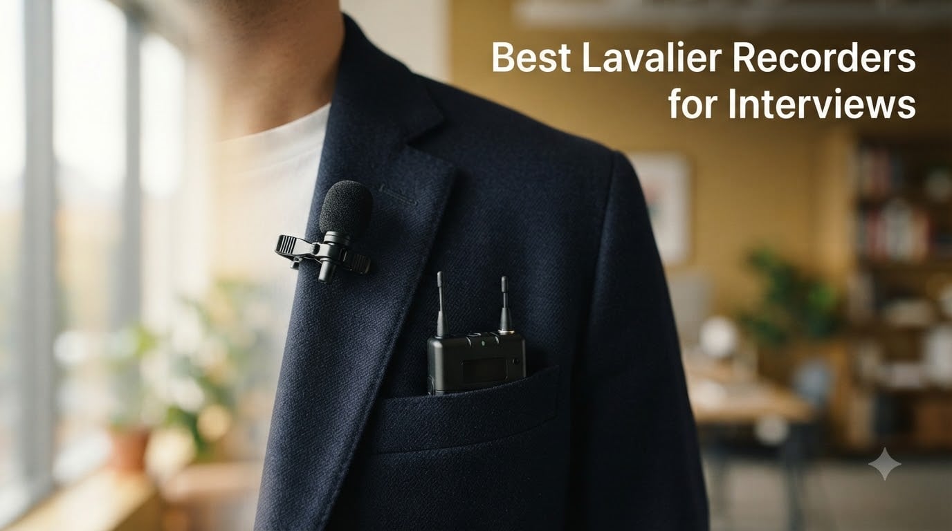Best Lavalier Recorders for Interviews