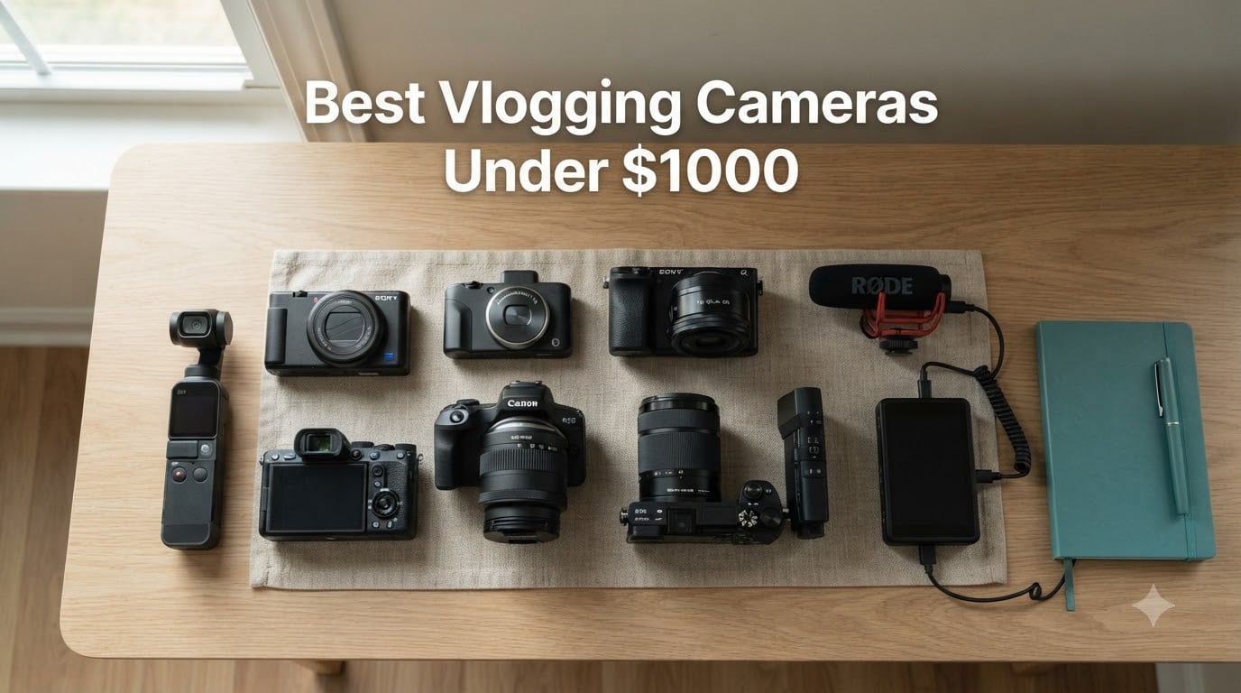Best Vlogging Cameras Under $1000
