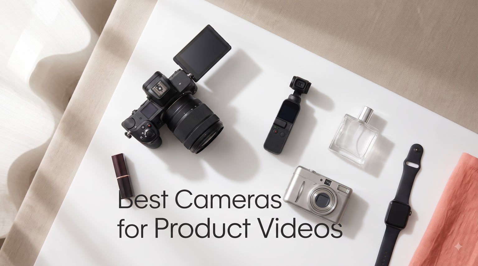 Best Cameras for Product Videos