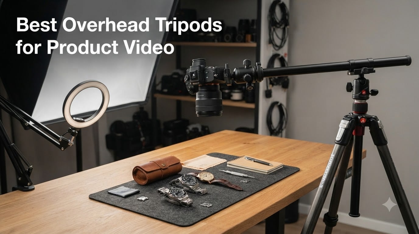 Best Overhead Tripods for Product Video